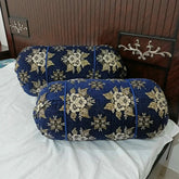 Velvet Jacquard* Round/GOLL Pillow Covers Pack of 2pcs